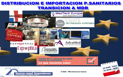 2002T - IMPORTACIÓN Y DISTRIBUCIÓN DE PRODUCTOS SANITARIOS- TRANSICIÓN A MDR - ON-LINE