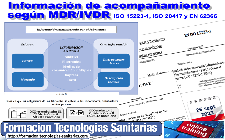 2307 - Info de Acompaña. según MDR/IVDR y EN ISO 15223-1,EN ISO 20417 y EN 62366- 26 SEPTIEMBRE 2023