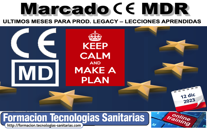 2309 - MARCADO CE DE PRODUCTOS SANITARIOS - MDR - 12 DICIEMBRE 2023